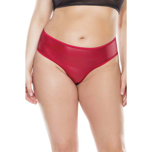 Plus Size Crotchless Lace- Coquette - 3890X - Picture 1 of 3